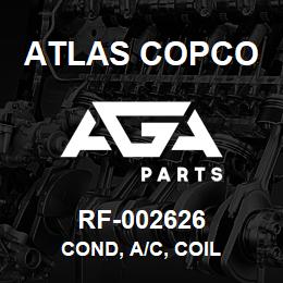 RF-002626 Atlas Copco COND, A/C, COIL | AGA Parts