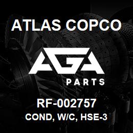 RF-002757 Atlas Copco COND, W/C, HSE-3 | AGA Parts