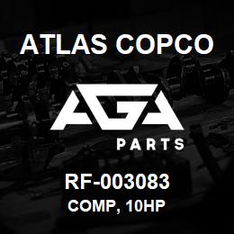 RF-003083 Atlas Copco COMP, 10HP | AGA Parts