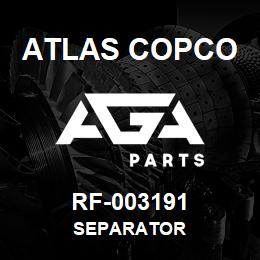 RF-003191 Atlas Copco SEPARATOR | AGA Parts