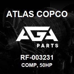 RF-003231 Atlas Copco COMP, 50HP | AGA Parts