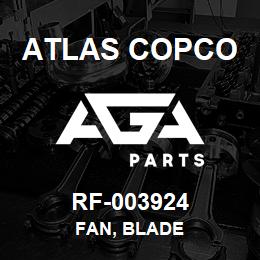 RF-003924 Atlas Copco FAN, BLADE | AGA Parts