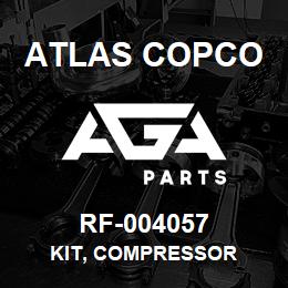 RF-004057 Atlas Copco KIT, COMPRESSOR | AGA Parts