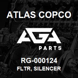 RG-000124 Atlas Copco FLTR, SILENCER | AGA Parts