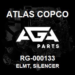 RG-000133 Atlas Copco ELMT, SILENCER | AGA Parts