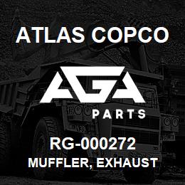 RG-000272 Atlas Copco MUFFLER, EXHAUST | AGA Parts