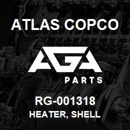 RG-001318 Atlas Copco HEATER, SHELL | AGA Parts