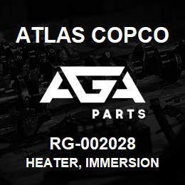 RG-002028 Atlas Copco HEATER, IMMERSION | AGA Parts