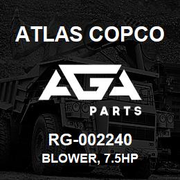 RG-002240 Atlas Copco BLOWER, 7.5HP | AGA Parts