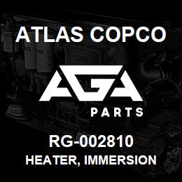 RG-002810 Atlas Copco HEATER, IMMERSION | AGA Parts