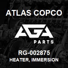 RG-002875 Atlas Copco HEATER, IMMERSION | AGA Parts