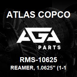 RMS-10625 Atlas Copco REAMER, 1.0625" (1-1/16" DIA) | AGA Parts