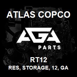 RT12 Atlas Copco RES, STORAGE, 12, GALLON | AGA Parts