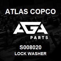 S008020 Atlas Copco LOCK WASHER | AGA Parts