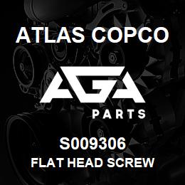 S009306 Atlas Copco FLAT HEAD SCREW | AGA Parts