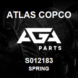 S012183 Atlas Copco SPRING | AGA Parts