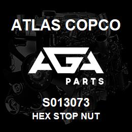 S013073 Atlas Copco HEX STOP NUT | AGA Parts