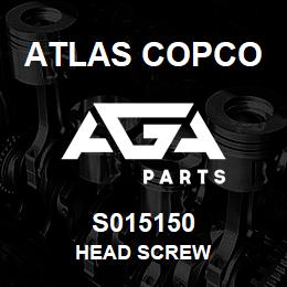 S015150 Atlas Copco HEAD SCREW | AGA Parts