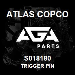 S018180 Atlas Copco TRIGGER PIN | AGA Parts