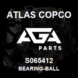 S065412 Atlas Copco BEARING-BALL | AGA Parts