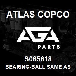 S065618 Atlas Copco BEARING-BALL SAME AS | AGA Parts