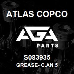 S083935 Atlas Copco GREASE- C.AN 5 | AGA Parts