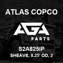 S2A825IP Atlas Copco SHEAVE, 8.25' OD, 2 | AGA Parts