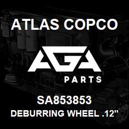 SA853853 Atlas Copco DEBURRING WHEEL .12"X2"X5" | AGA Parts