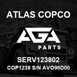 SERV123802 Atlas Copco COP1238 S/N AVO96D0042 | AGA Parts