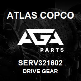 SERV321602 Atlas Copco DRIVE GEAR | AGA Parts