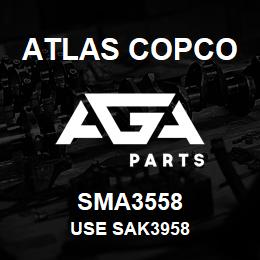 SMA3558 Atlas Copco USE SAK3958 | AGA Parts