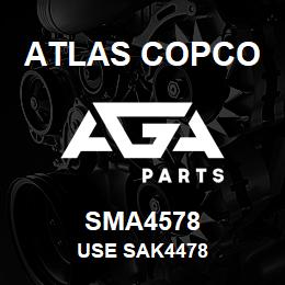 SMA4578 Atlas Copco USE SAK4478 | AGA Parts