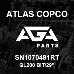 SN1070491RT Atlas Copco QL200 BIT/29" | AGA Parts