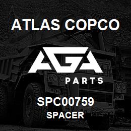 SPC00759 Atlas Copco SPACER | AGA Parts