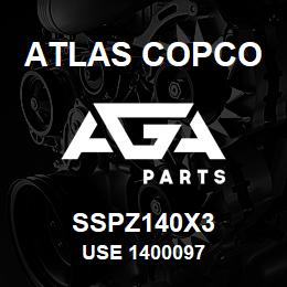 SSPZ140X3 Atlas Copco USE 1400097 | AGA Parts