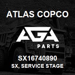 SX16740890 Atlas Copco SX, SERVICE STAGE | AGA Parts