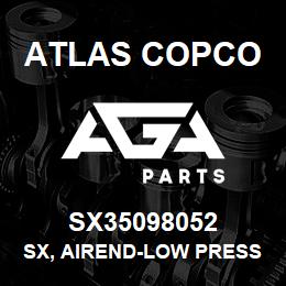 SX35098052 Atlas Copco SX, AIREND-LOW PRESSURE | AGA Parts