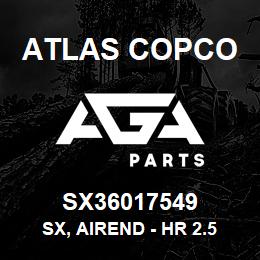 SX36017549 Atlas Copco SX, AIREND - HR 2.5 | AGA Parts