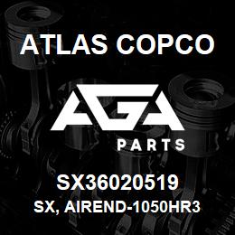 SX36020519 Atlas Copco SX, AIREND-1050HR3 | AGA Parts