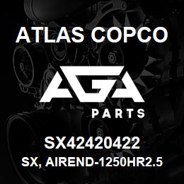 SX42420422 Atlas Copco SX, AIREND-1250HR2.5/1800 | AGA Parts