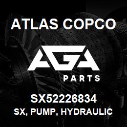 SX52226834 Atlas Copco SX, PUMP, HYDRAULIC | AGA Parts