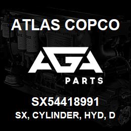 SX54418991 Atlas Copco SX, CYLINDER, HYD, DUST | AGA Parts