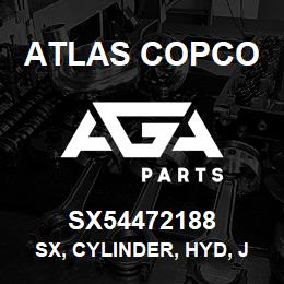 SX54472188 Atlas Copco SX, CYLINDER, HYD, JACK | AGA Parts