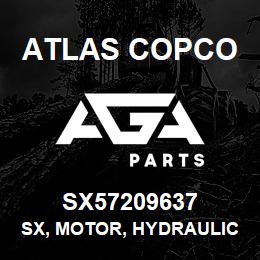 SX57209637 Atlas Copco SX, MOTOR, HYDRAULIC | AGA Parts