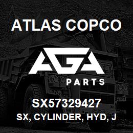 SX57329427 Atlas Copco SX, CYLINDER, HYD, JACK | AGA Parts