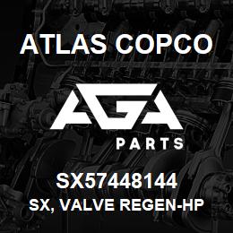 SX57448144 Atlas Copco SX, VALVE REGEN-HP | AGA Parts