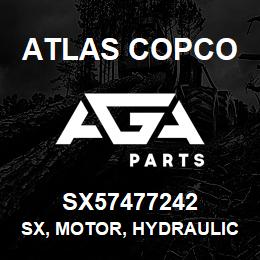 SX57477242 Atlas Copco SX, MOTOR, HYDRAULIC | AGA Parts