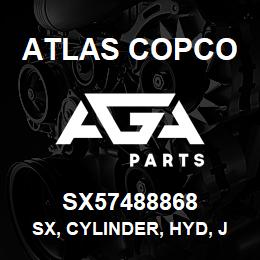 SX57488868 Atlas Copco SX, CYLINDER, HYD, JACK | AGA Parts