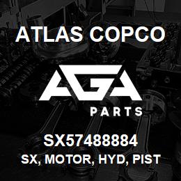 SX57488884 Atlas Copco SX, MOTOR, HYD, PISTON | AGA Parts