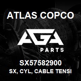 SX57582900 Atlas Copco SX, CYL, CABLE TENSION | AGA Parts